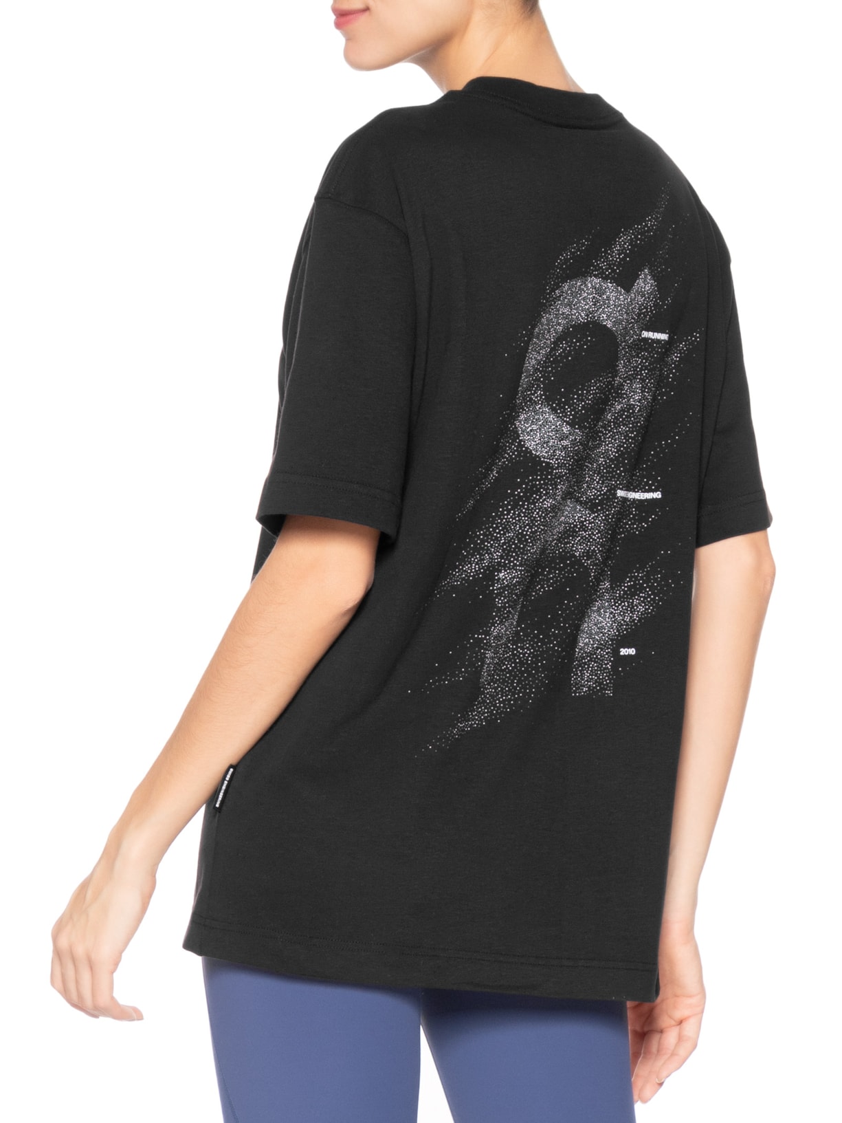 Camiseta Feminina Club-T Graphic Preto On Running