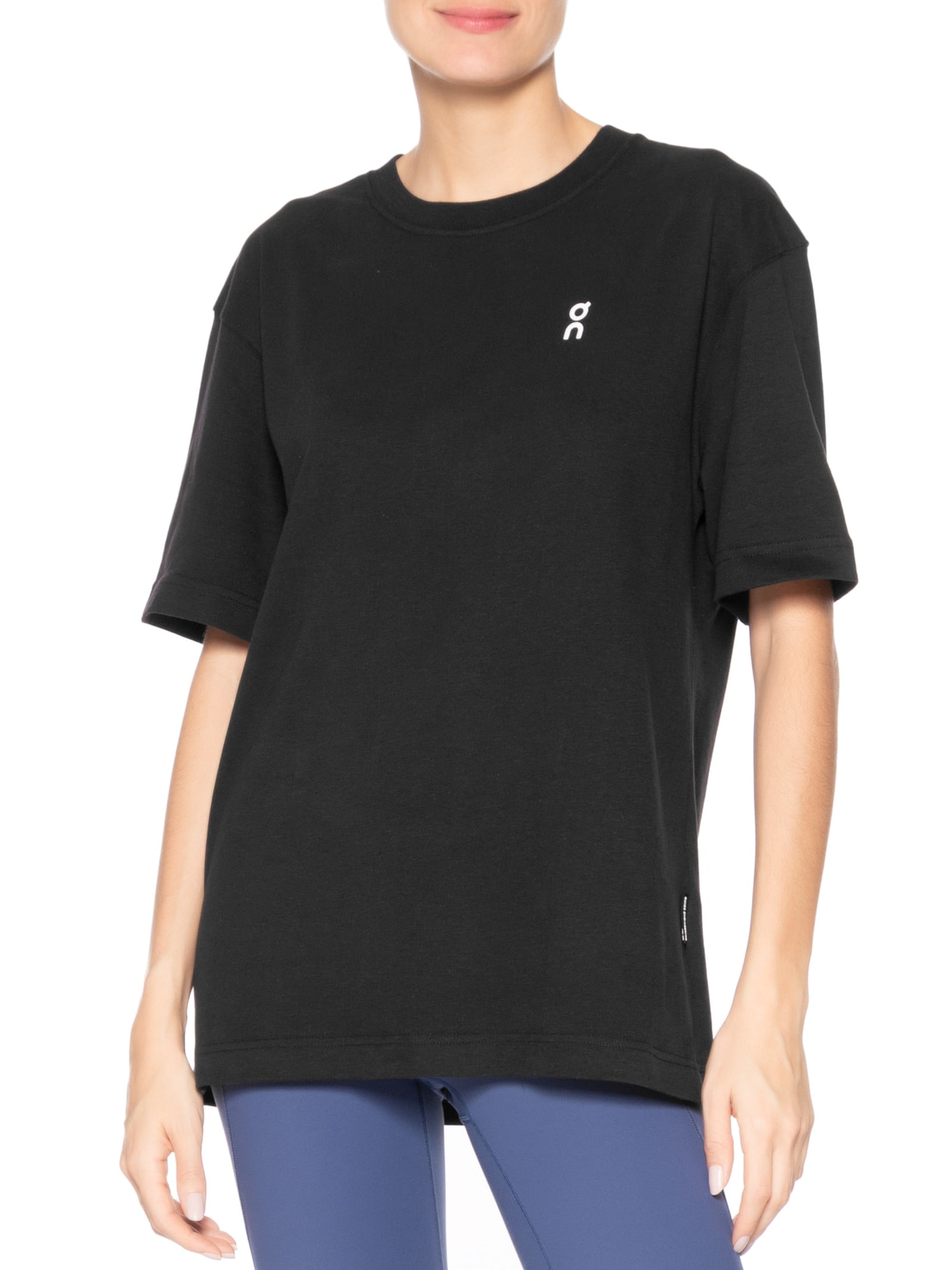 Camiseta Feminina Club-T Graphic Preto On Running