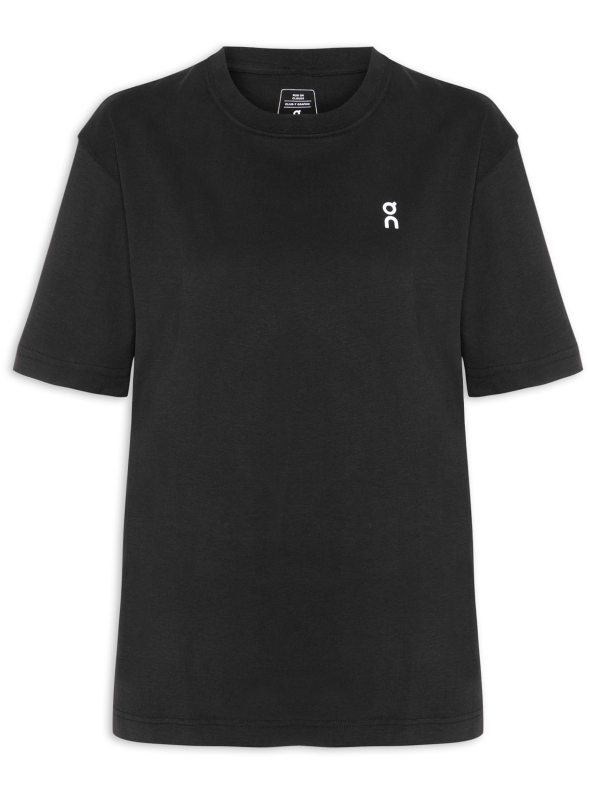 Camiseta Feminina Club-T Graphic - Preto