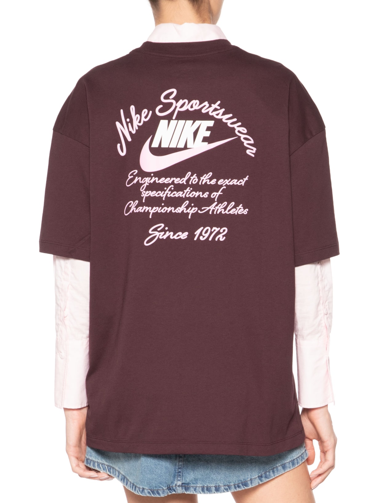 Camiseta Feminina Cntry Club Vermelho Nike