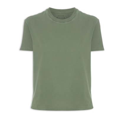 Camiseta Feminina Color - Verde