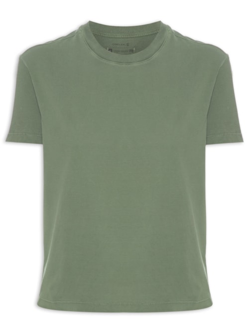 Camiseta Feminina Color - Verde