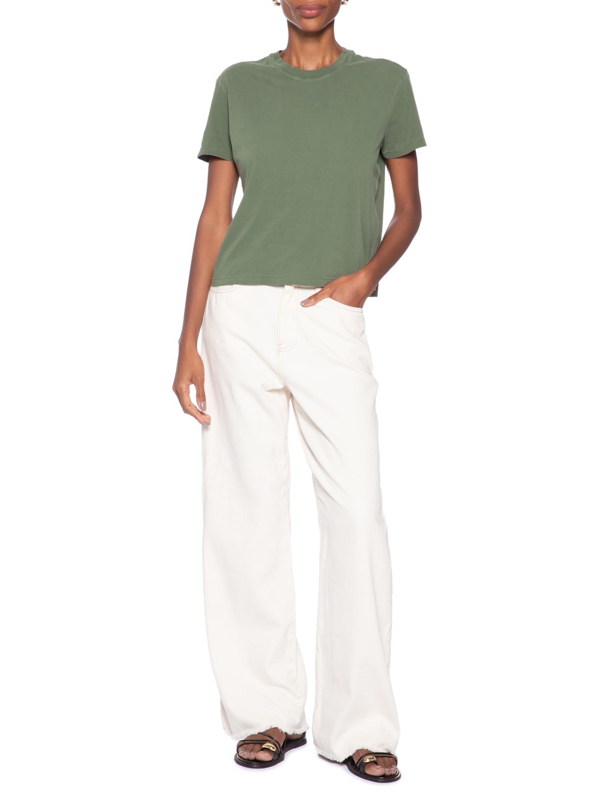 Camiseta Feminina Color Verde Osklen