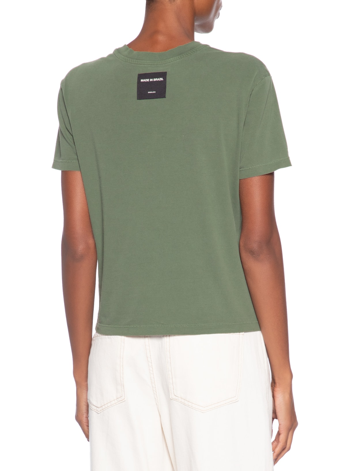 Camiseta Feminina Color Verde Osklen