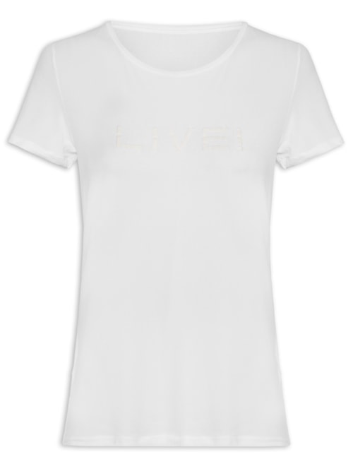Camiseta Feminina Comfort - Branco