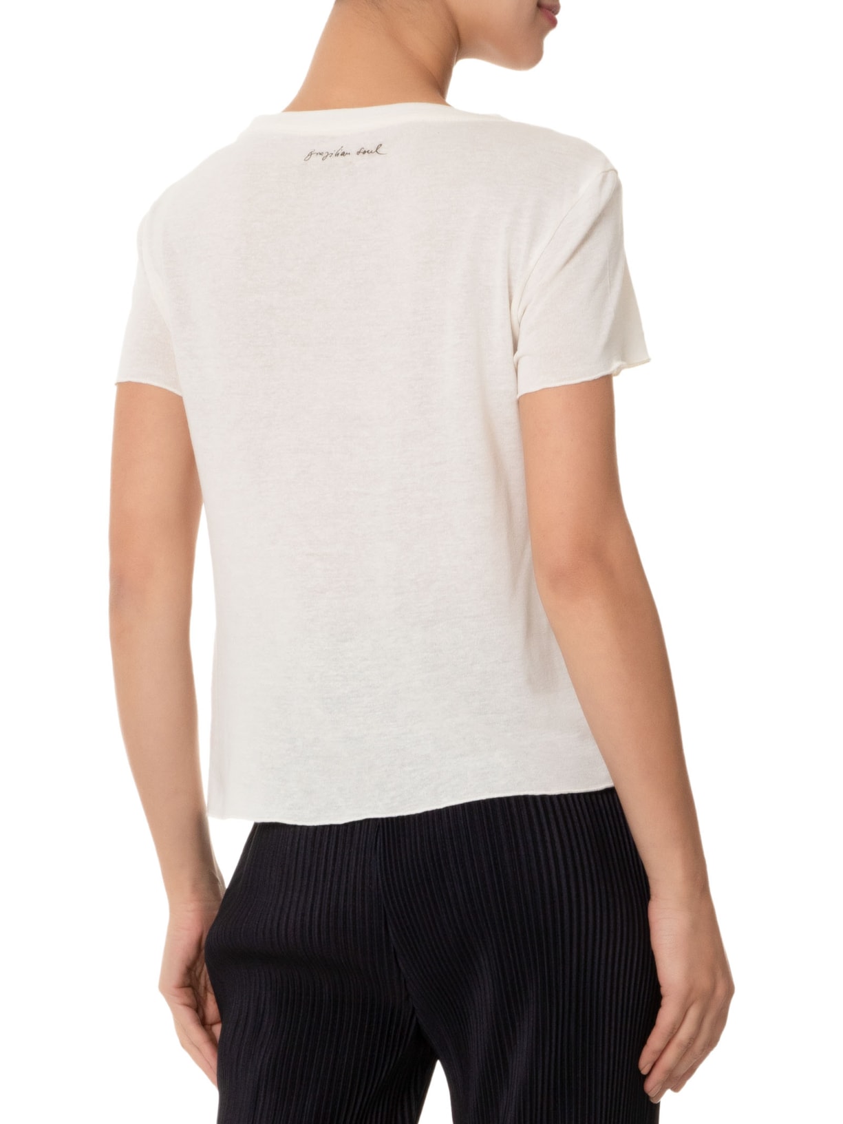 Camiseta Feminina Conchas Branco Osklen