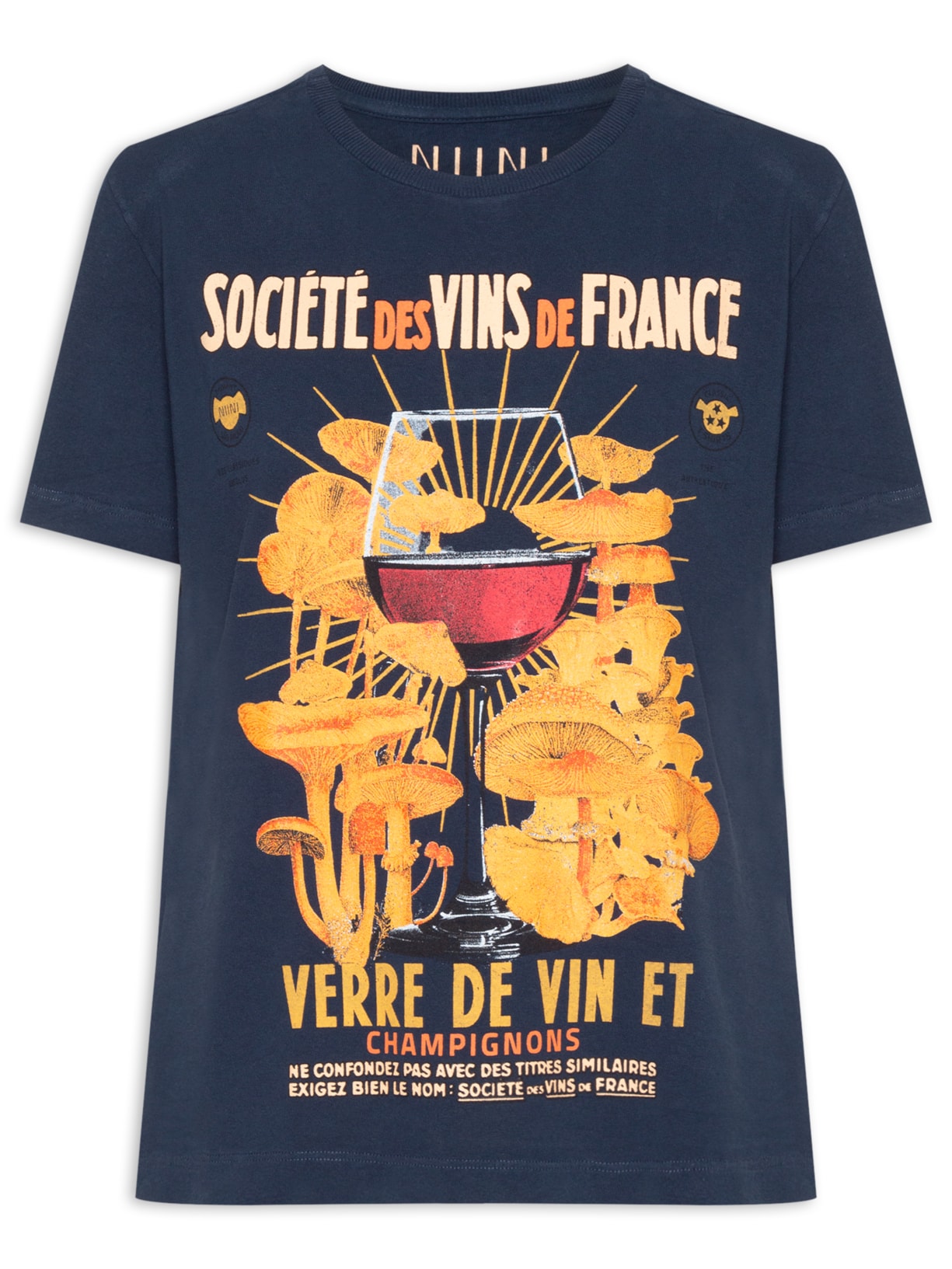 Camiseta Feminina Cool Societé - Azul