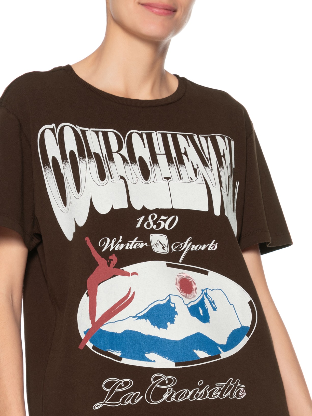 Camiseta Feminina Courchevel Marrom Niini