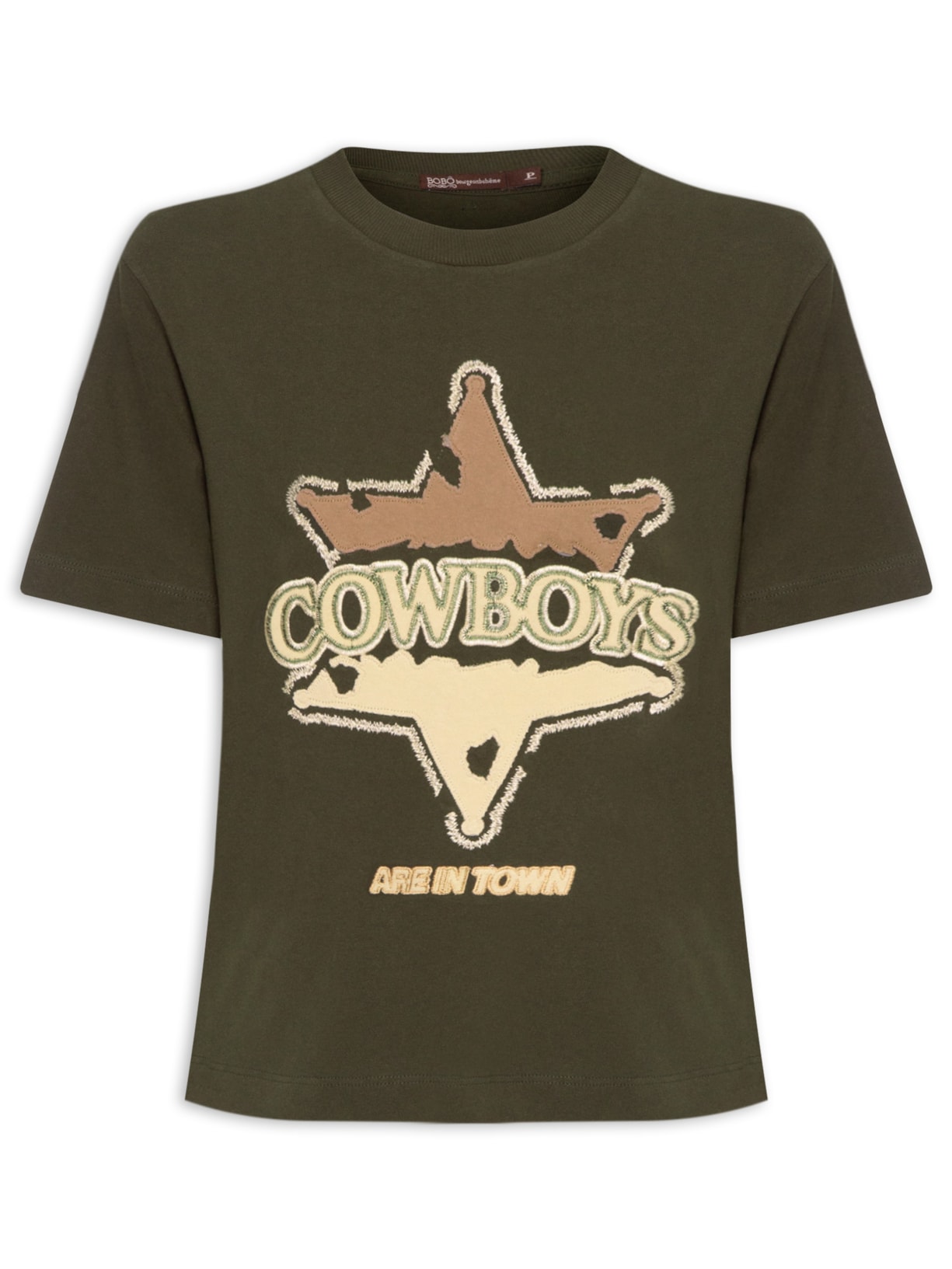 Camiseta Feminina Cowboys - Verde
