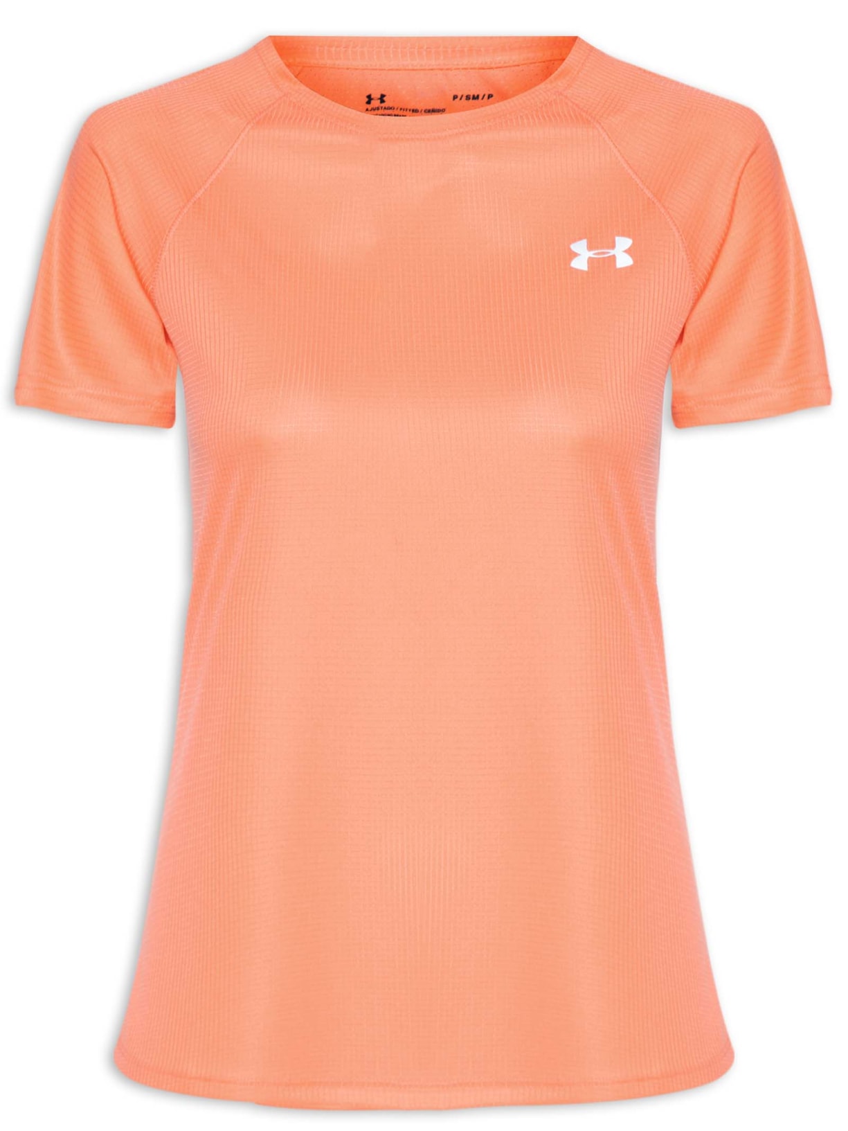 Camiseta Feminina De Corrida Speed Stride - Laranja