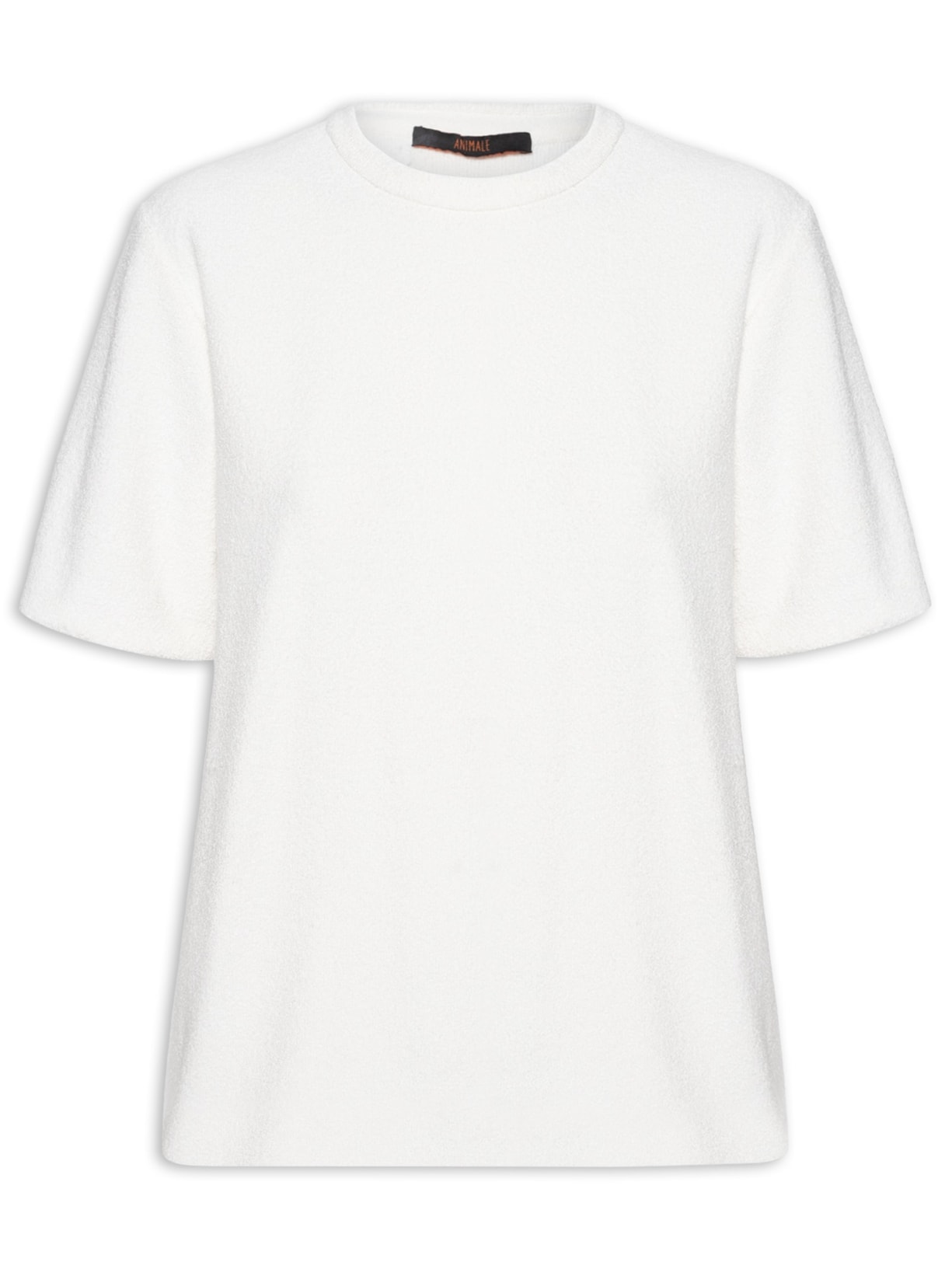 Camiseta Feminina De Tricot - Off White