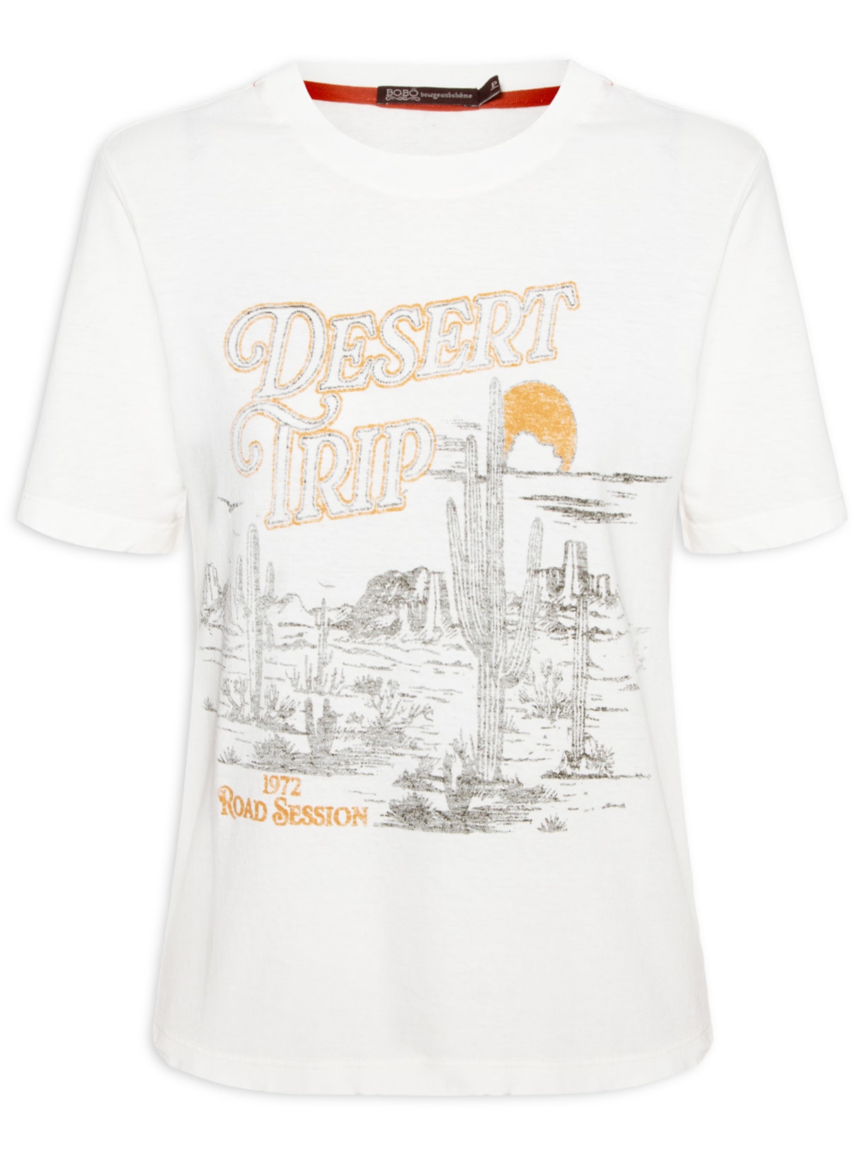 Camiseta Feminina Desert Trip - Branco