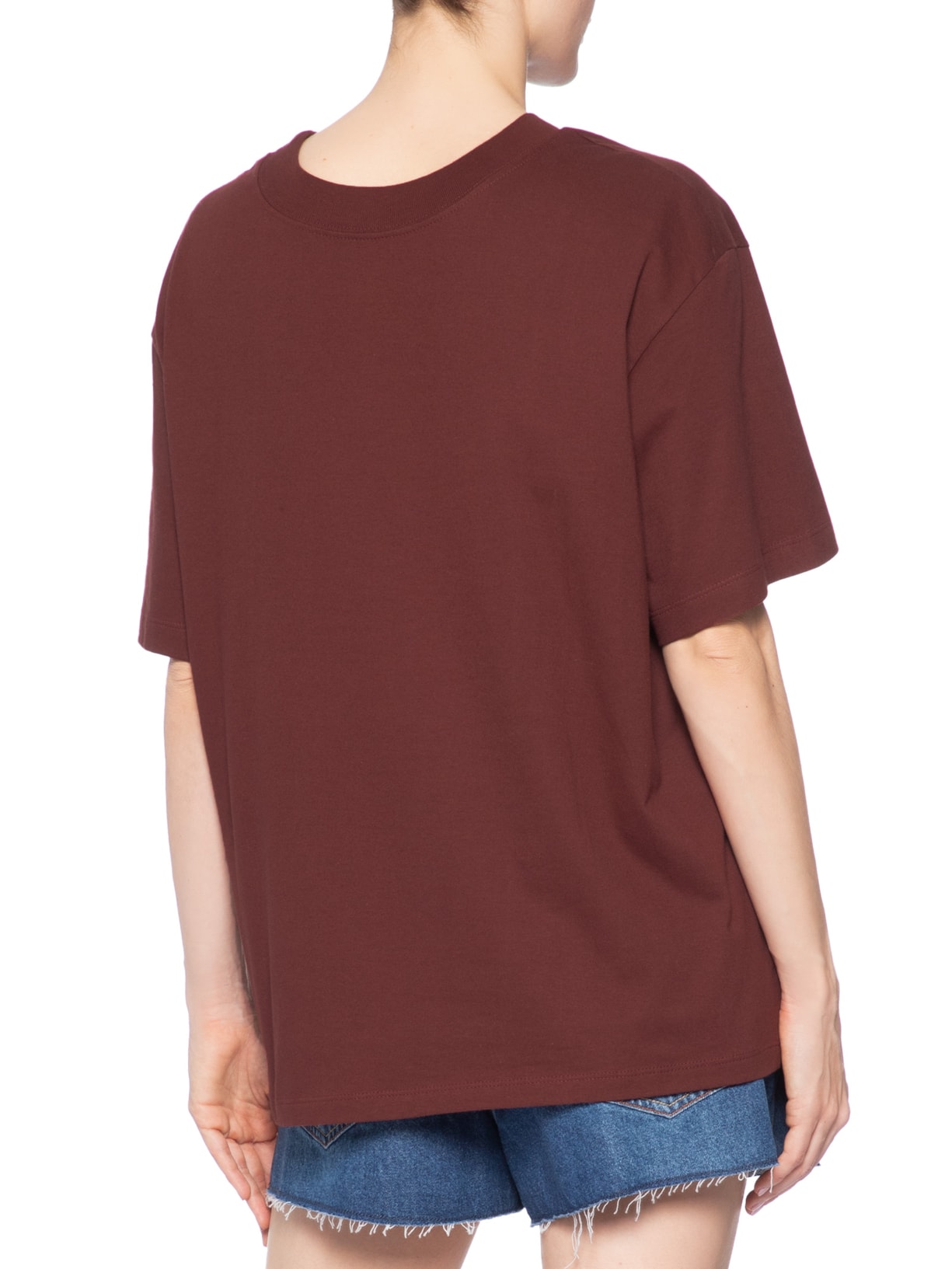 Camiseta Feminina Double Bordado Salt Water Marrom Dress To