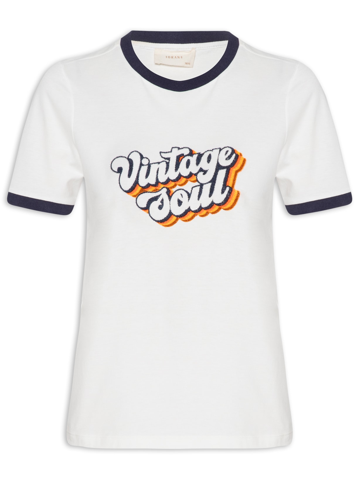 Camiseta Feminina Duda Estampada - Off White