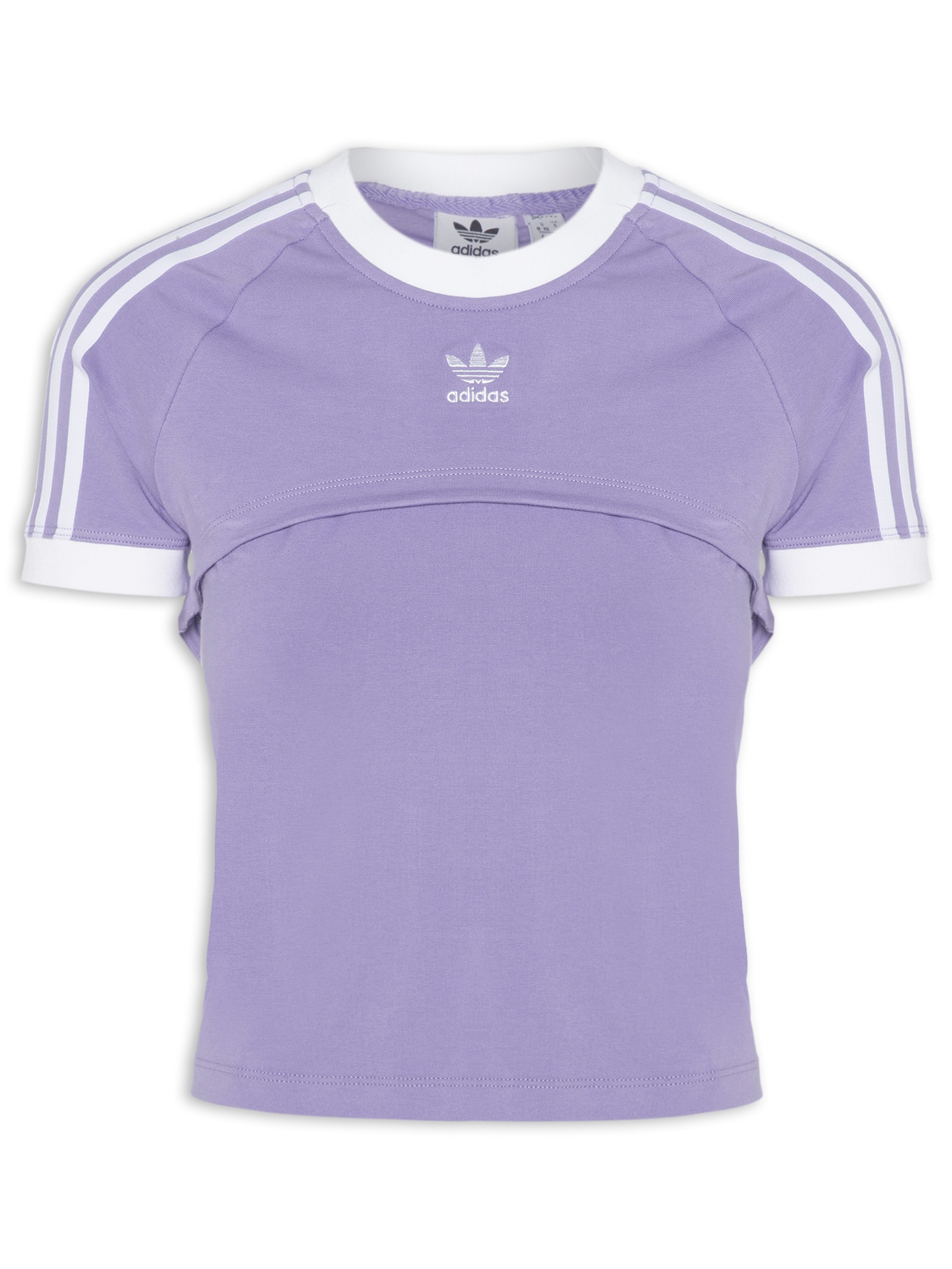 Camiseta Feminina Dupla - Adidas Originals - Lilás