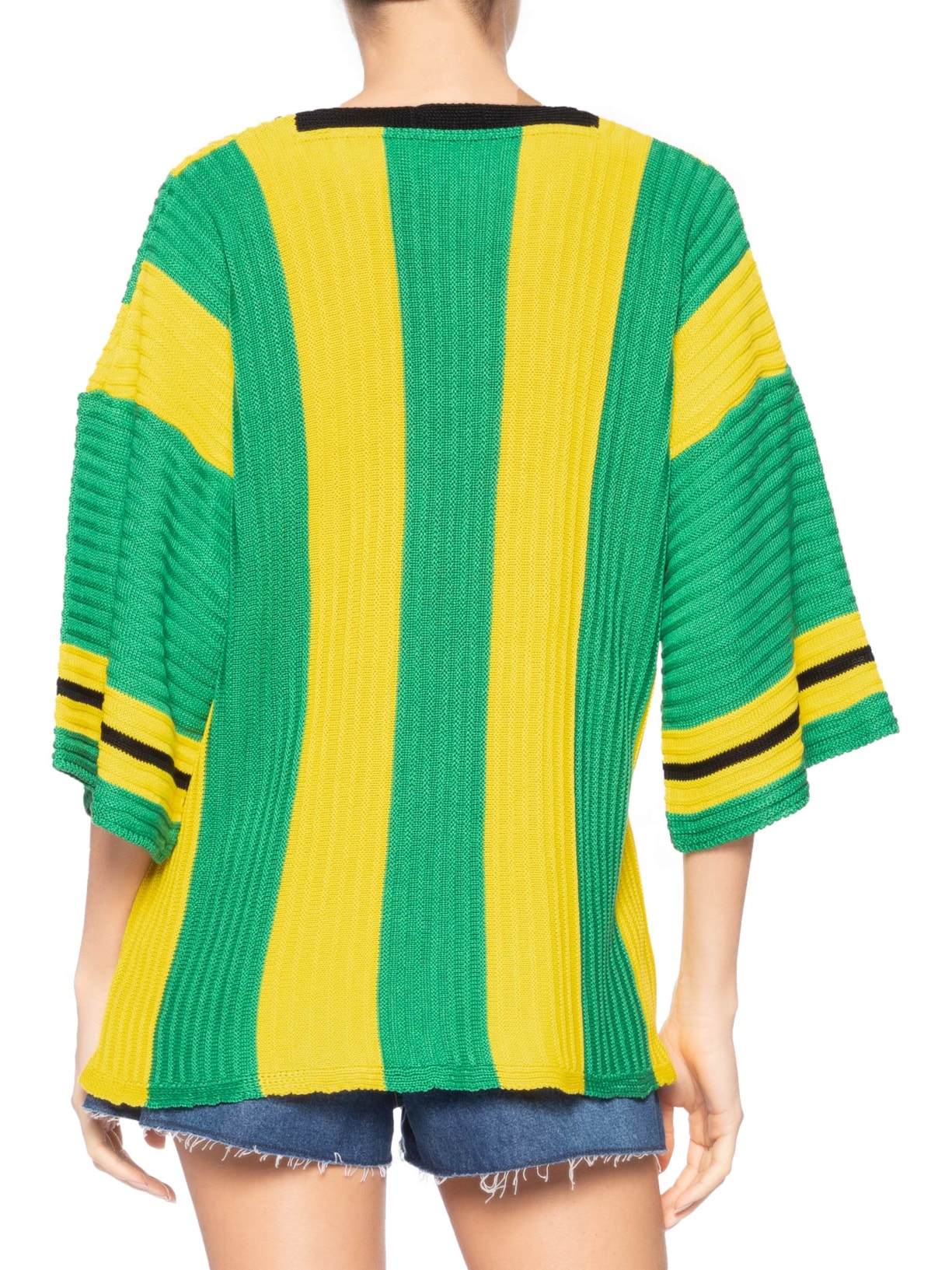 Camiseta Feminina em Tricot Copa Brasil  Verde Market 33