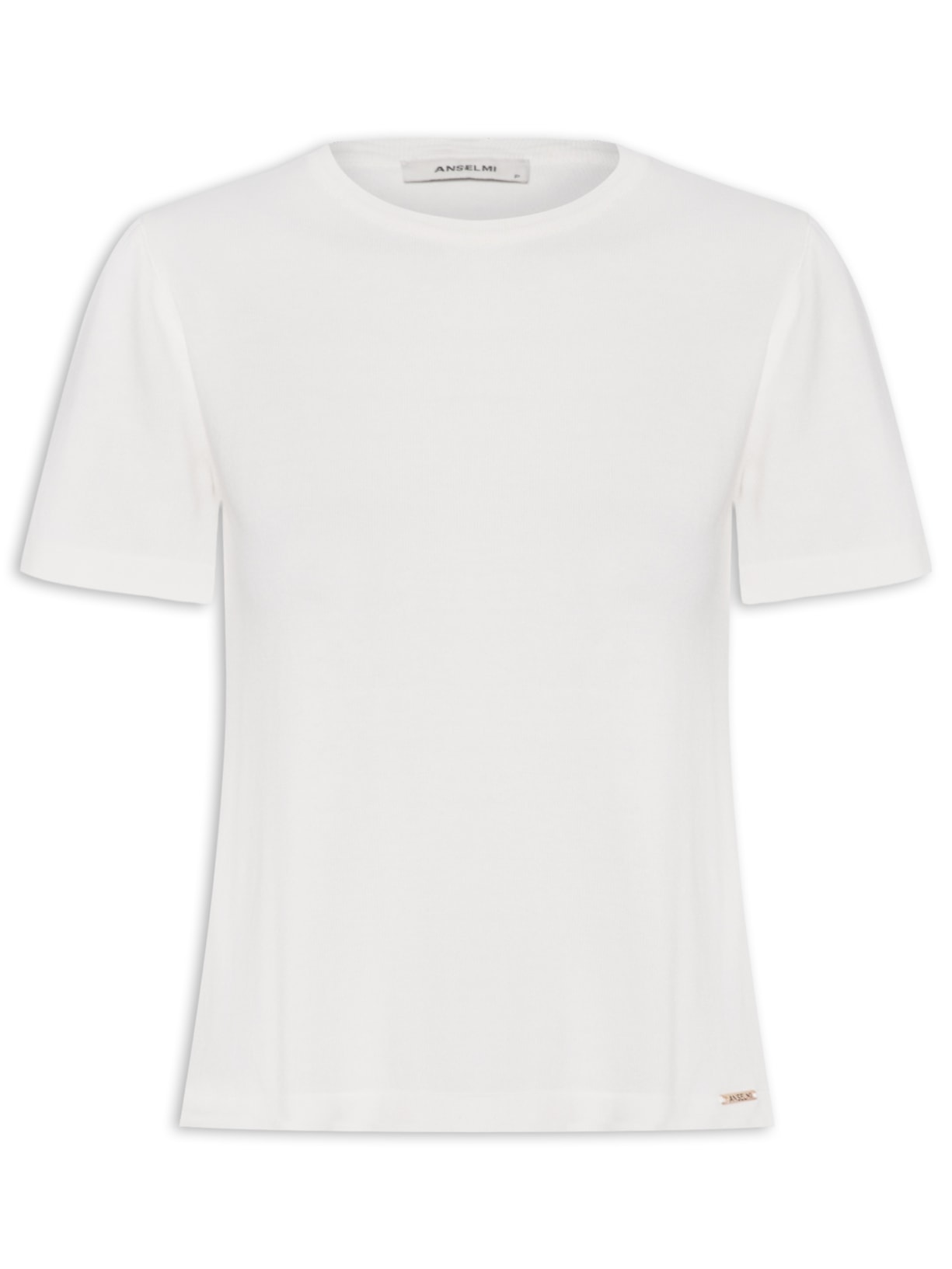 Camiseta Feminina Em Tricot - Off White