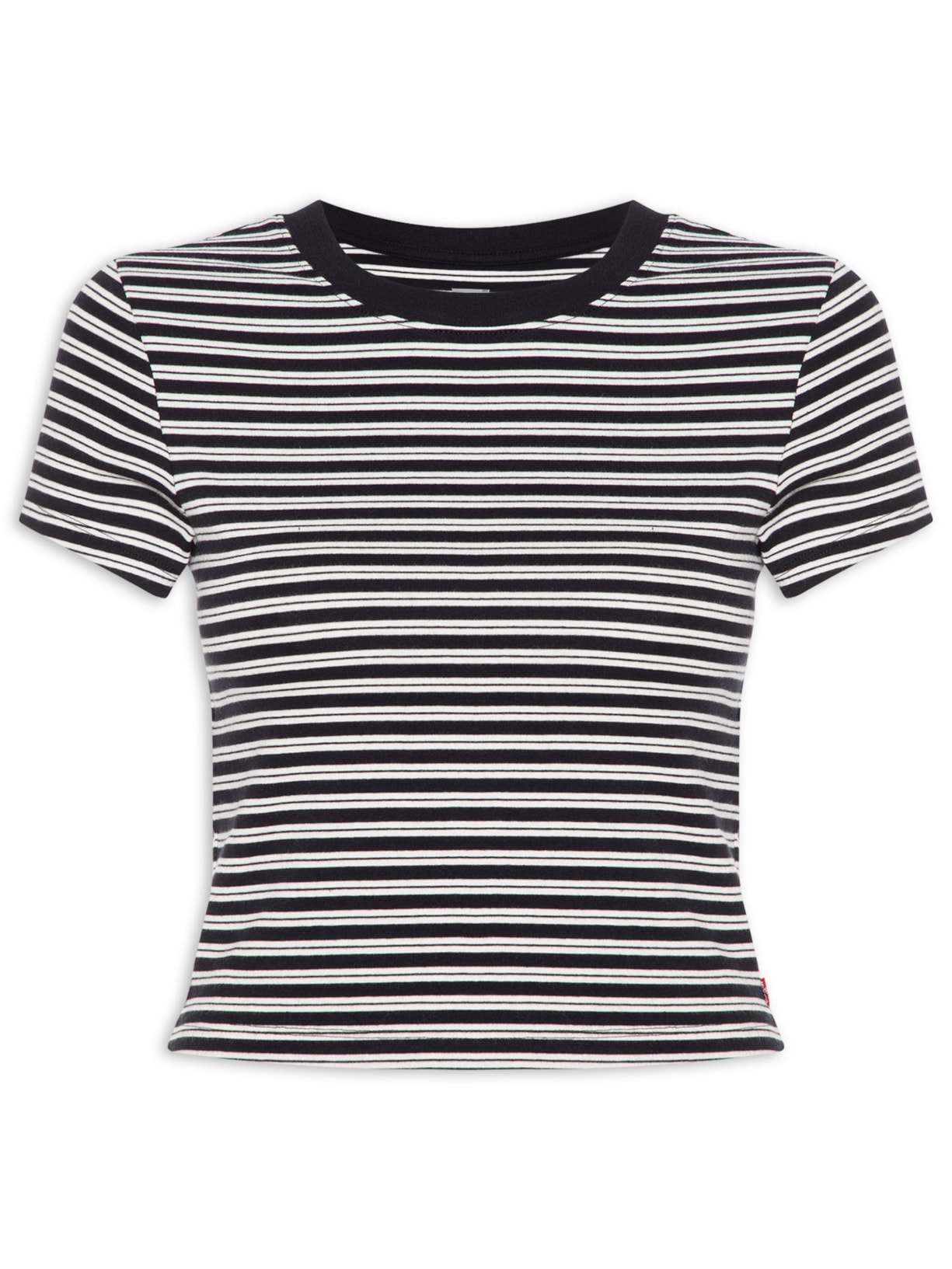 Camiseta Feminina Essential Baby Tee Preto Levi's
