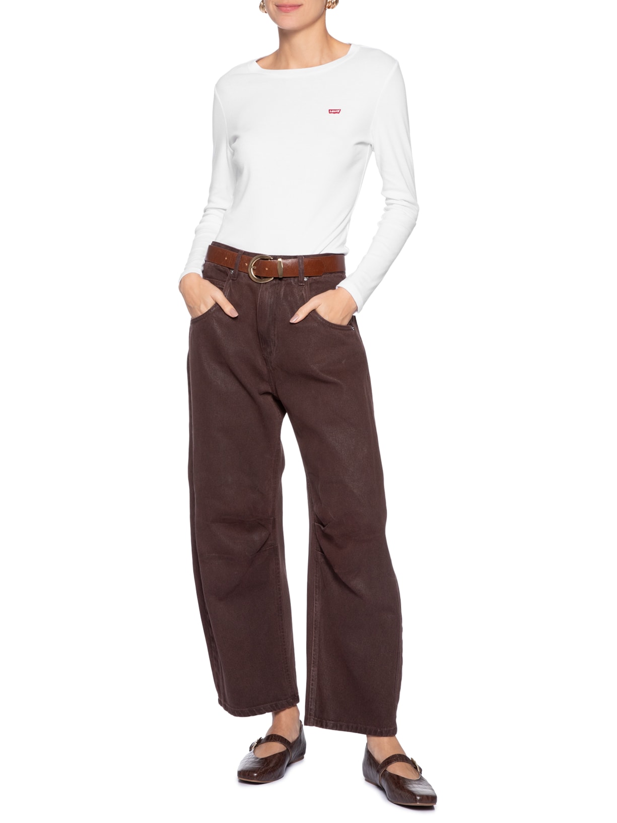 Camiseta Feminina Essential Branco Levi's