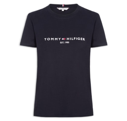 Camiseta Feminina Essential Nk Regular Tee - Azul