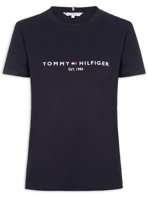 Camiseta Feminina Essential Nk Regular Tee - Azul