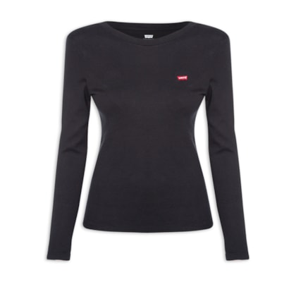 Camiseta Feminina Essential - Preto