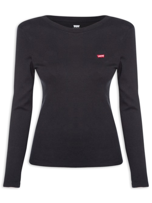 Camiseta Feminina Essential - Preto