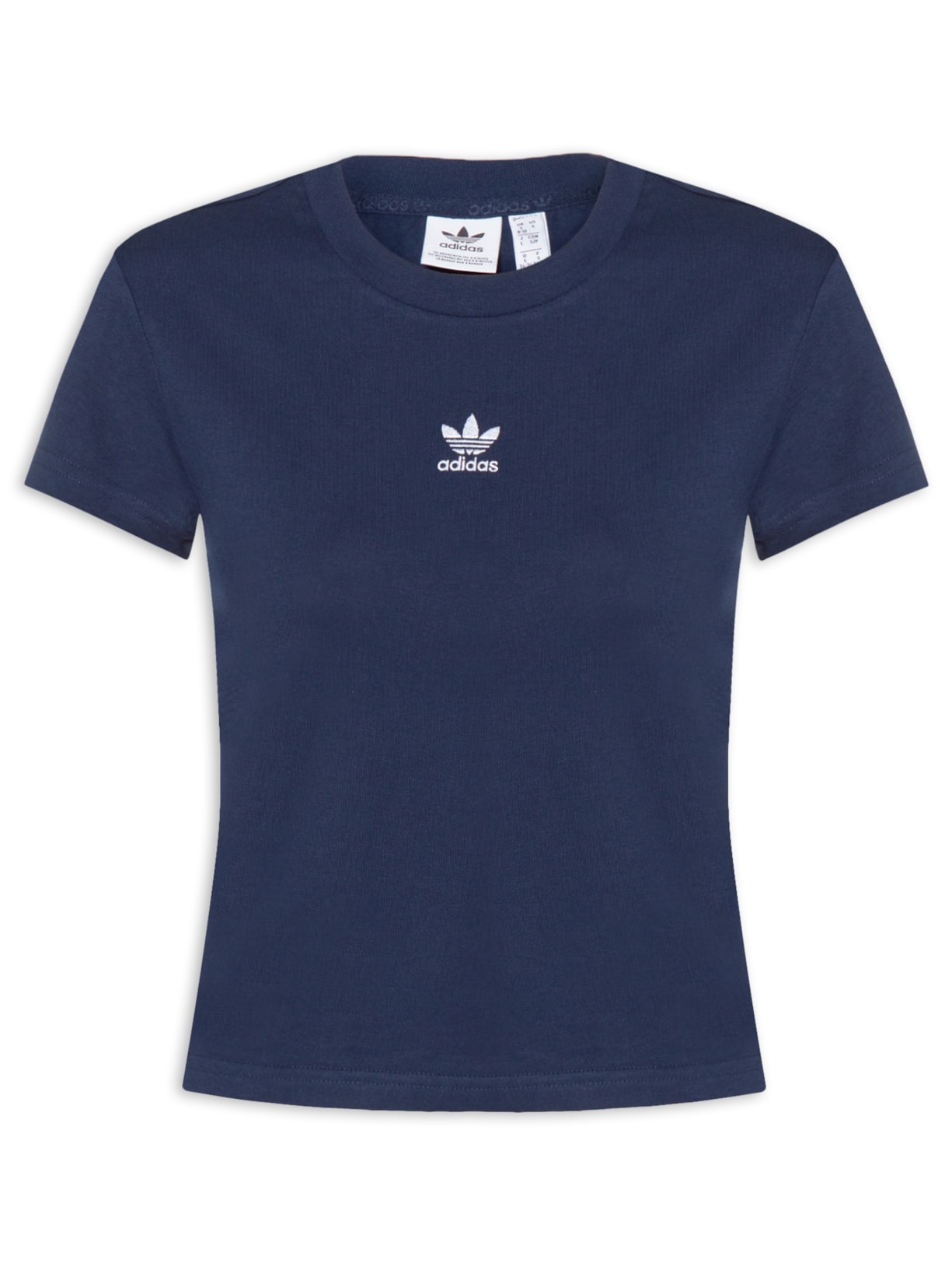 Camiseta Feminina Essential Slim - Azul