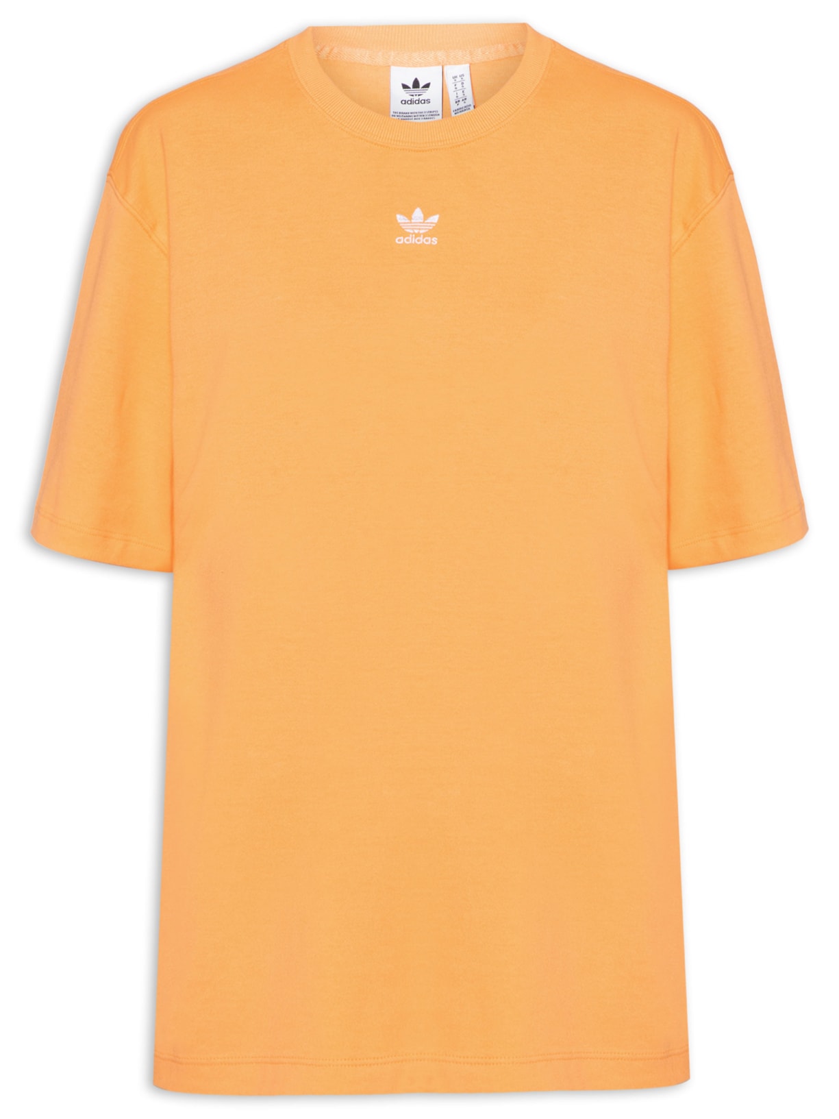 Camiseta Feminina Essentials - Laranja