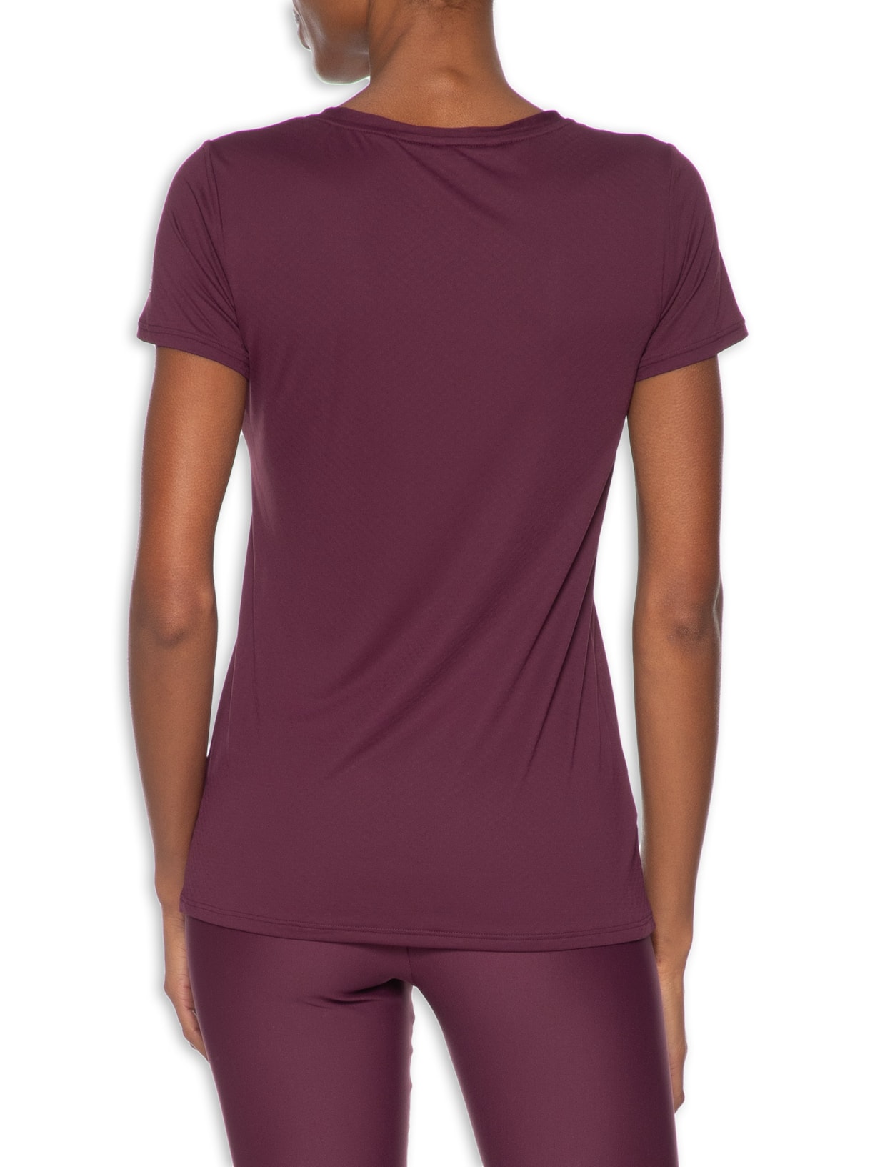 Camiseta Feminina Essentials Vinho Body For Sure