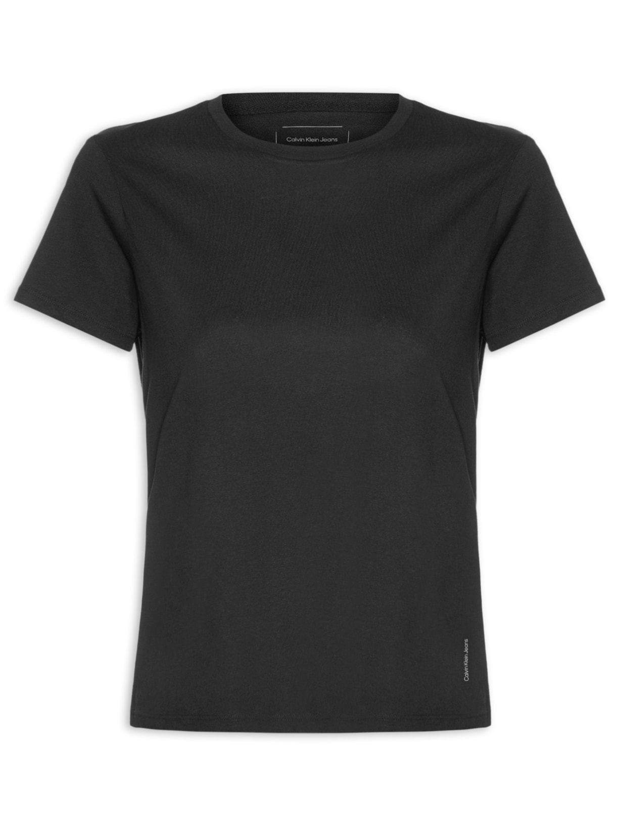 Camiseta Feminina Essentials – Preto Calvin Klein Jeans