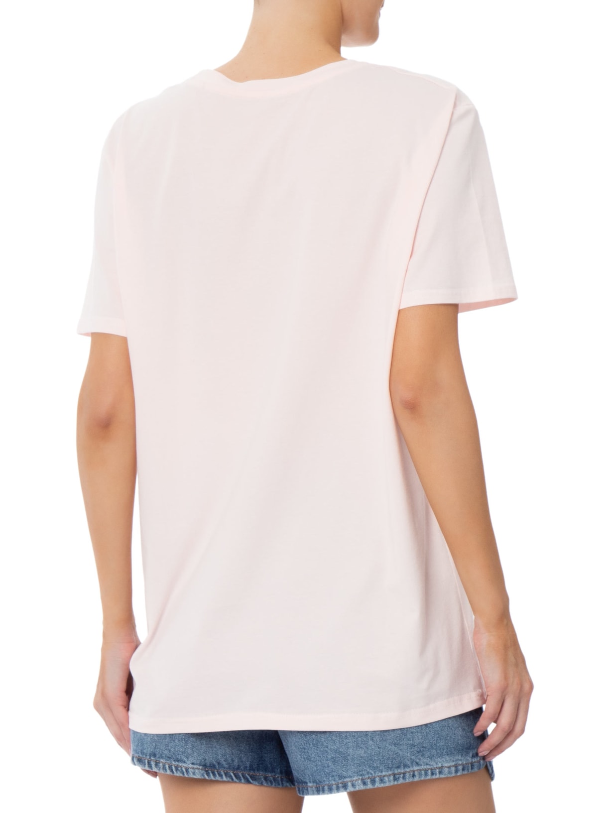 Camiseta Feminina Estampa La Poire Rosa Market 33