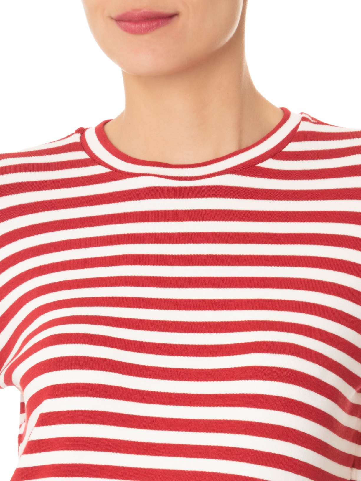 Camiseta Feminina Estampa Listra Entardecer Vermelho Dress To