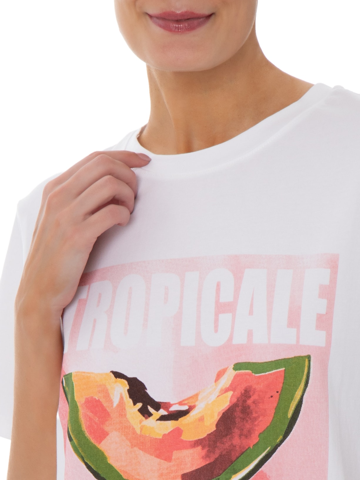Camiseta Feminina Estampa Tropicale Off White Market 33