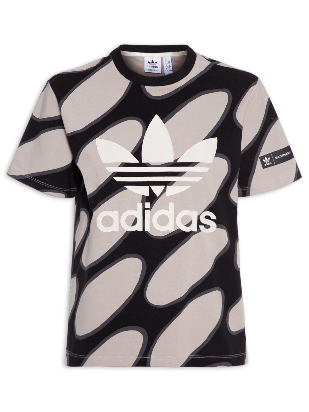 Camiseta Estampada Blusa Adidas Estampada Blusa Adidas Blanca