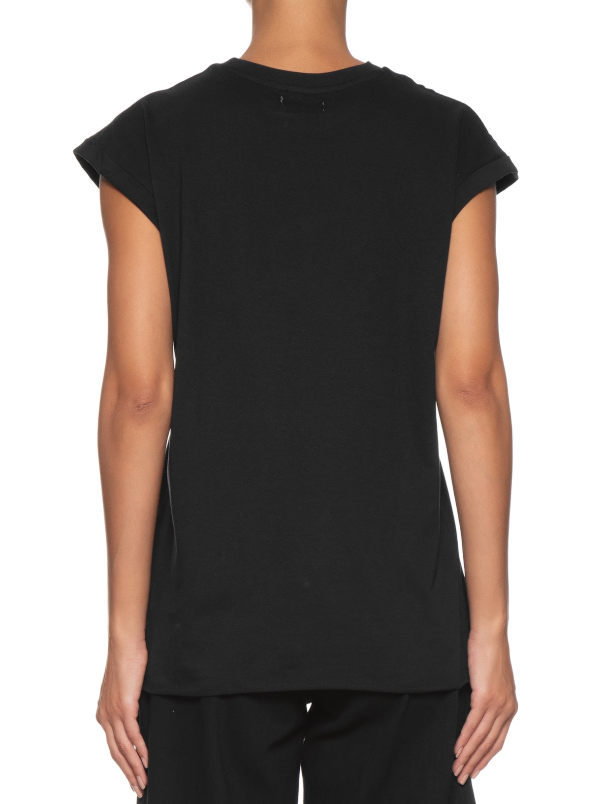 Camiseta Feminina Estampada Preto Market 33