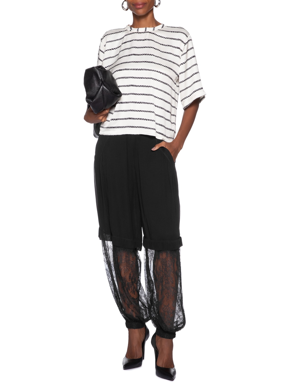 Camiseta Feminina Estampada – Branco Forum