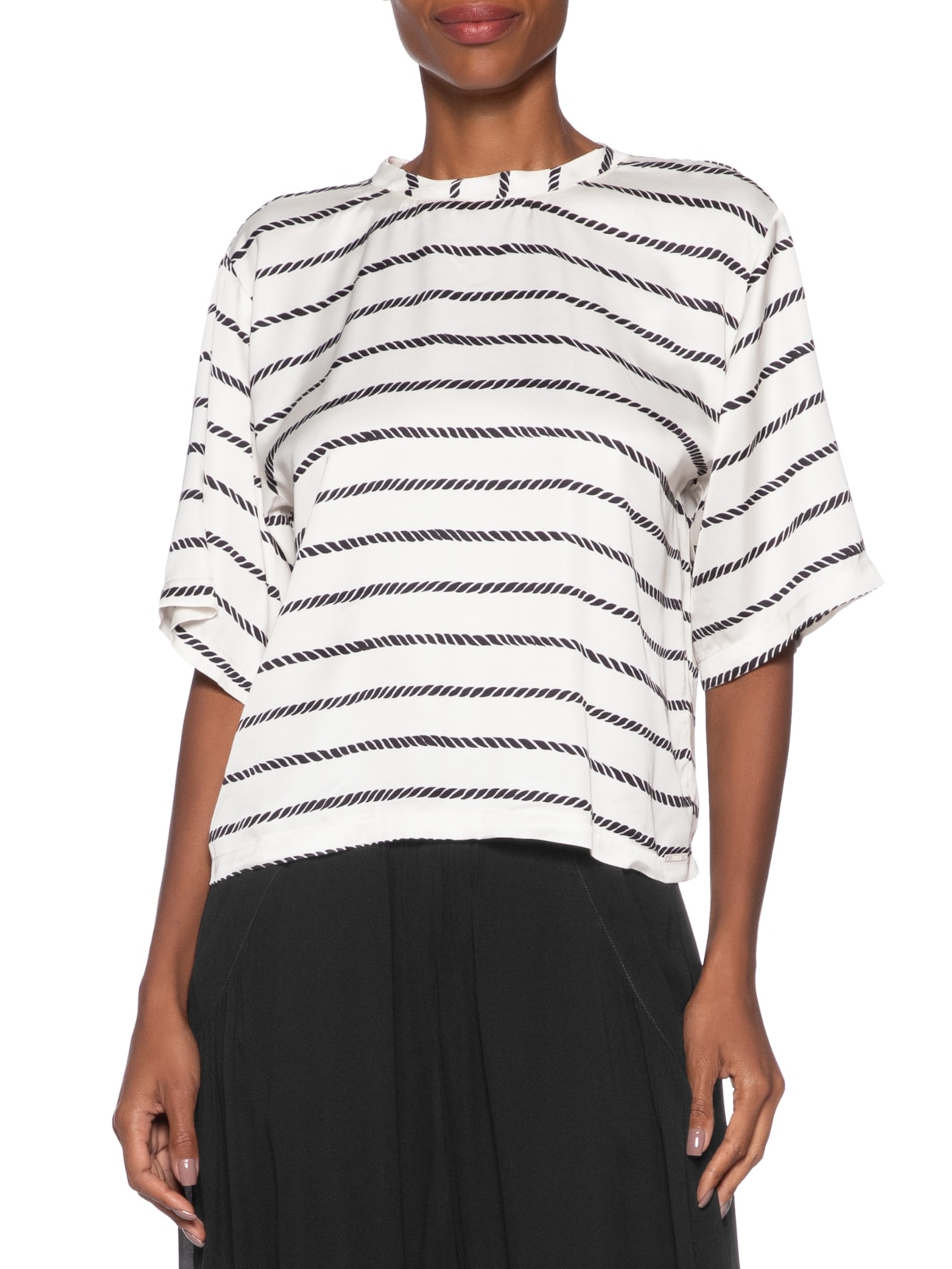 Camiseta Feminina Estampada – Branco Forum