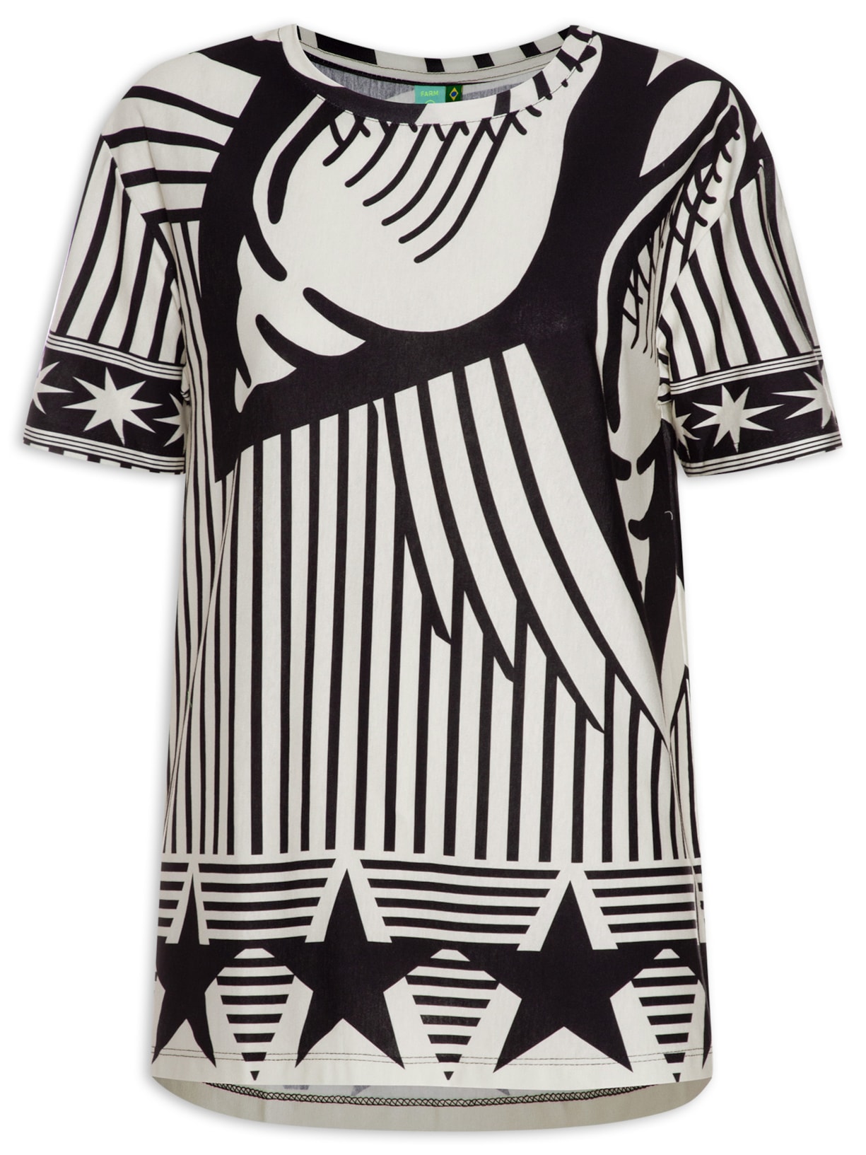 Camiseta Feminina Estrela Búzios - Branco