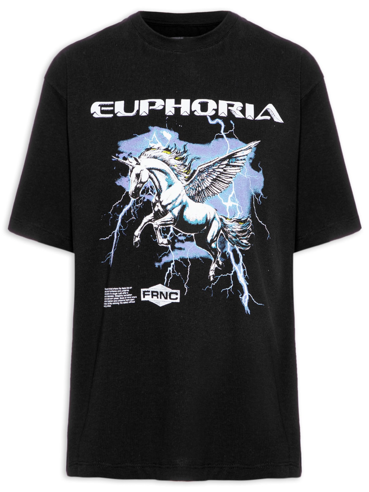 Camiseta Feminina Euphoria - Preto