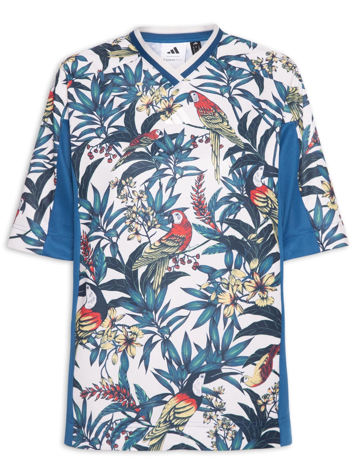 Camiseta Feminina Farm Prm - Azul