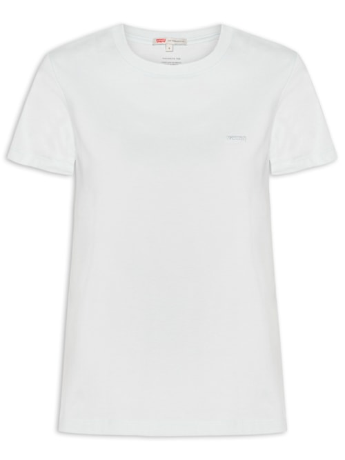 Camiseta Feminina Favorite Cotton Tee - Azul