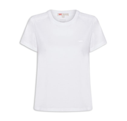 Camiseta Feminina Favorite Cotton Tee - Branco