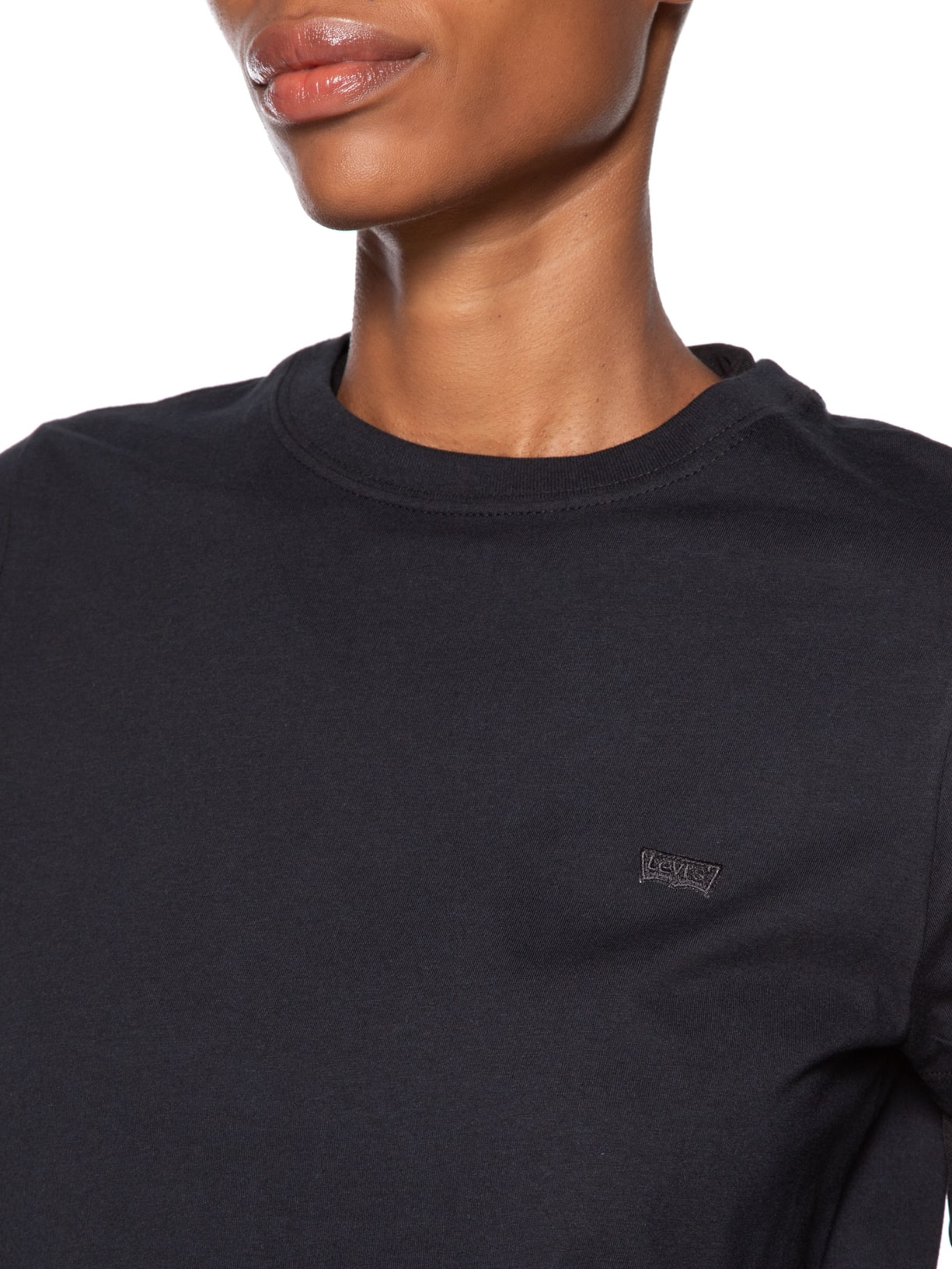 Camiseta Feminina Favorite Cotton Tee Preto Levi's