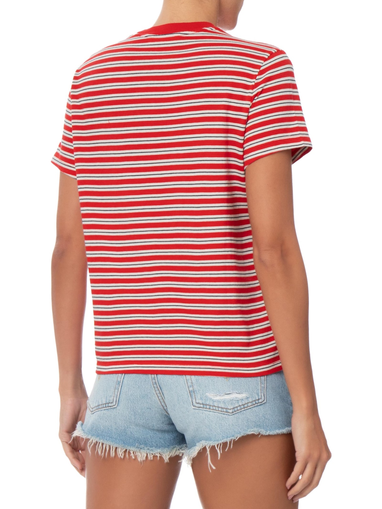 Camiseta Feminina Favorite Cotton Tee Vermelho Levi's