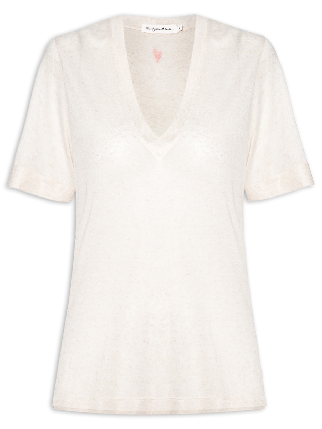 Camiseta Feminina Fernanda - Bege