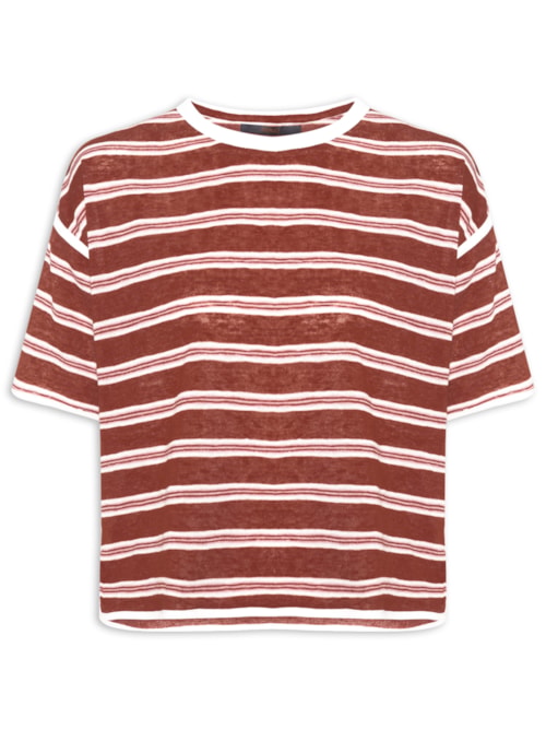 Camiseta Feminina Fio Tinto Essence – Vermelho