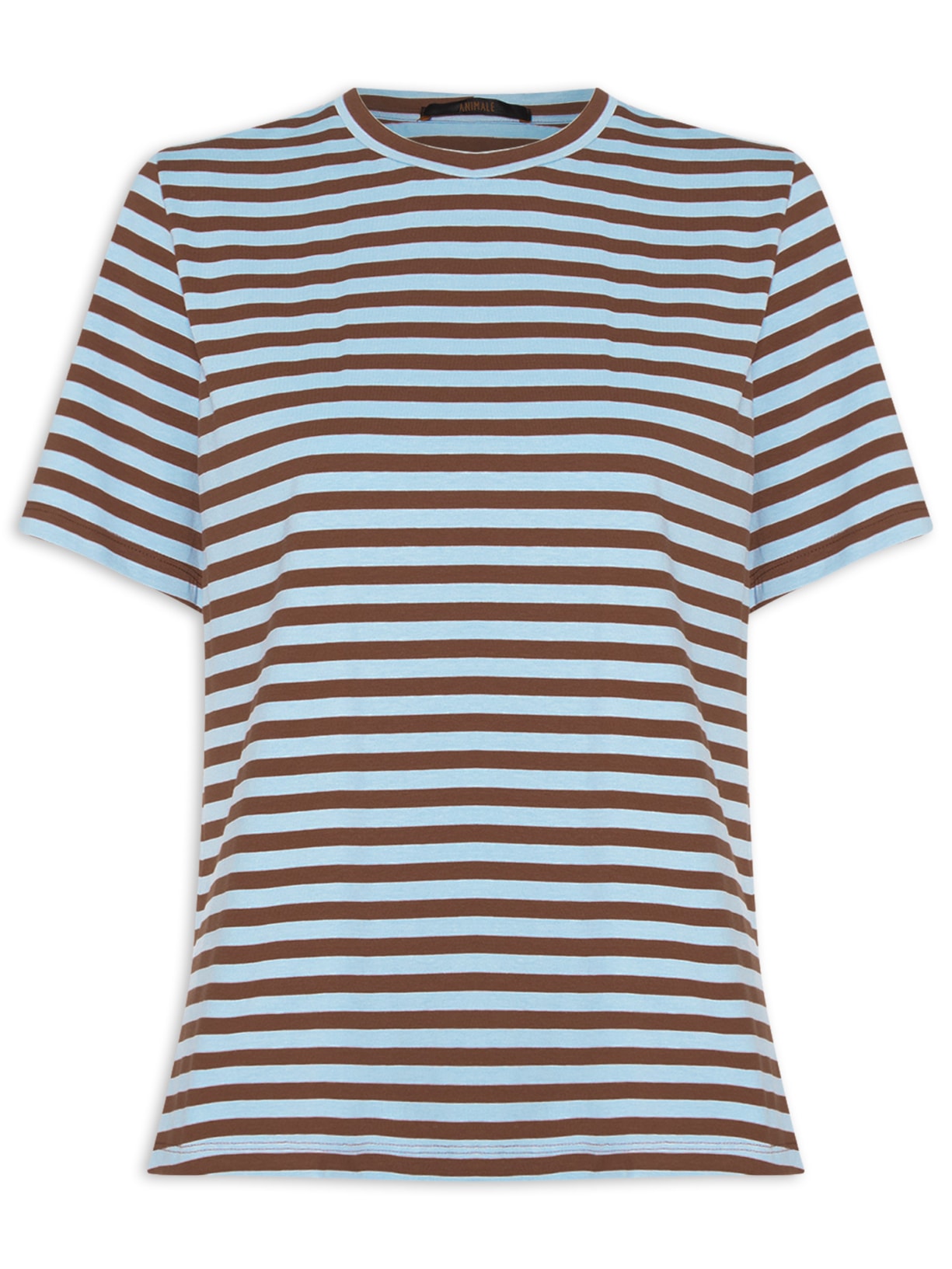 Camiseta Feminina Fio Tinto - Marrom