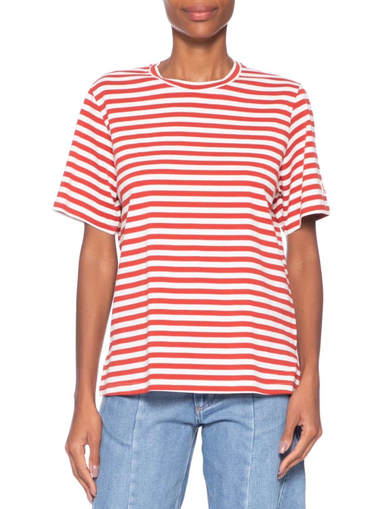 Camiseta Feminina Fio Tinto Vermelho Animale