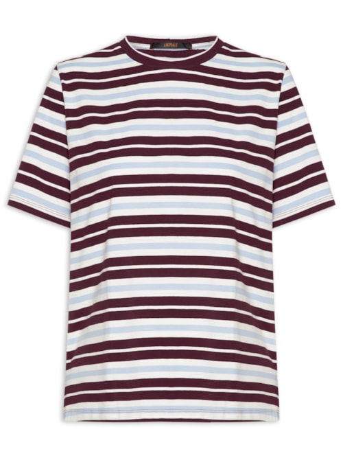Camiseta Feminina Fio Tinto – Azul